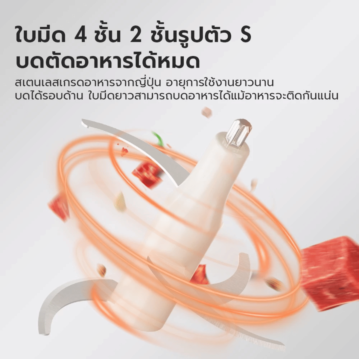 เครื่องบดอาหาร GAABOR MG-15M02A สีดำ_3